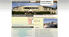Desktop Screenshot of centre-medical-provence-luberon.com